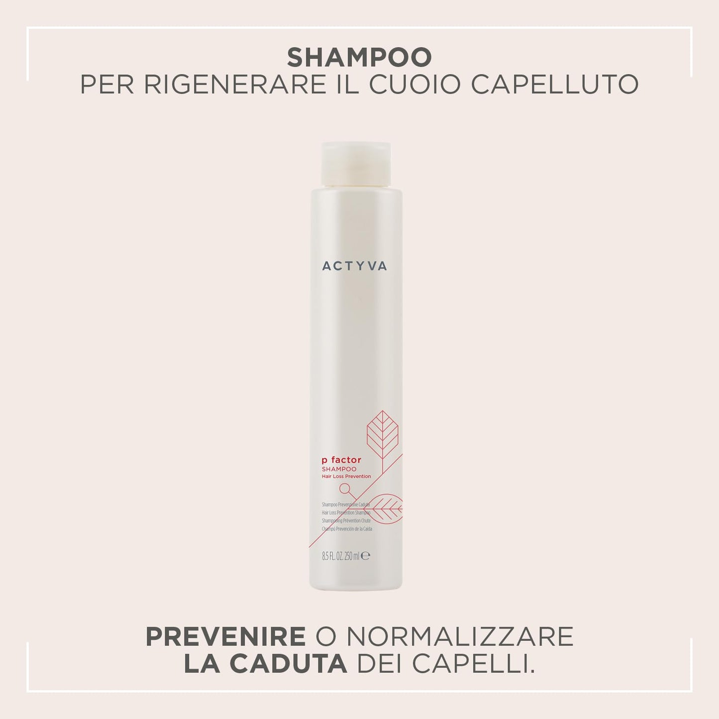 Kemon Actyva P-Factor Shampoo 250ml