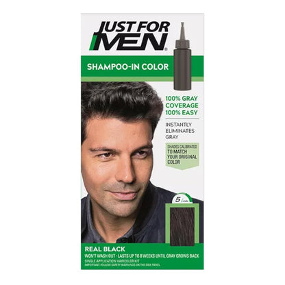Just For Men Natural Real Black H55