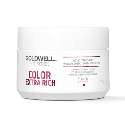 Goldwell DLS Col Extra Rich 60sec Trea 200ml NEW