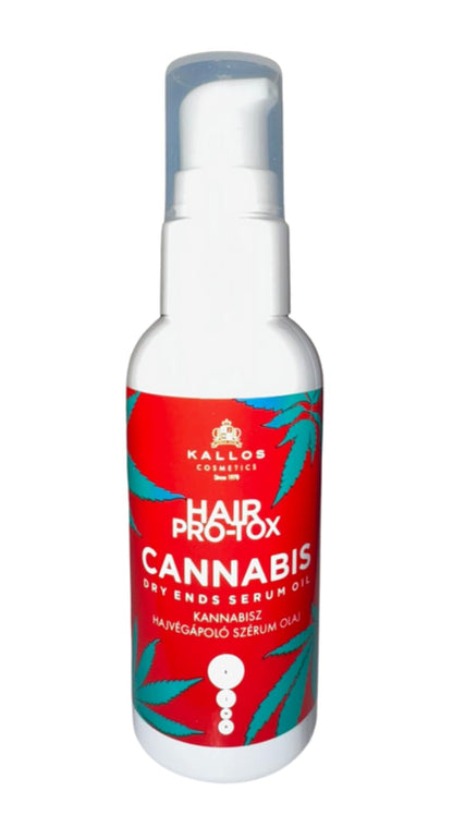 Kallos Hair Pro-Tox Cannabis Dry Ends Serum 50ml