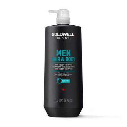 Goldwell DLS Men Hair & Body Szampon 1000 ml NEW