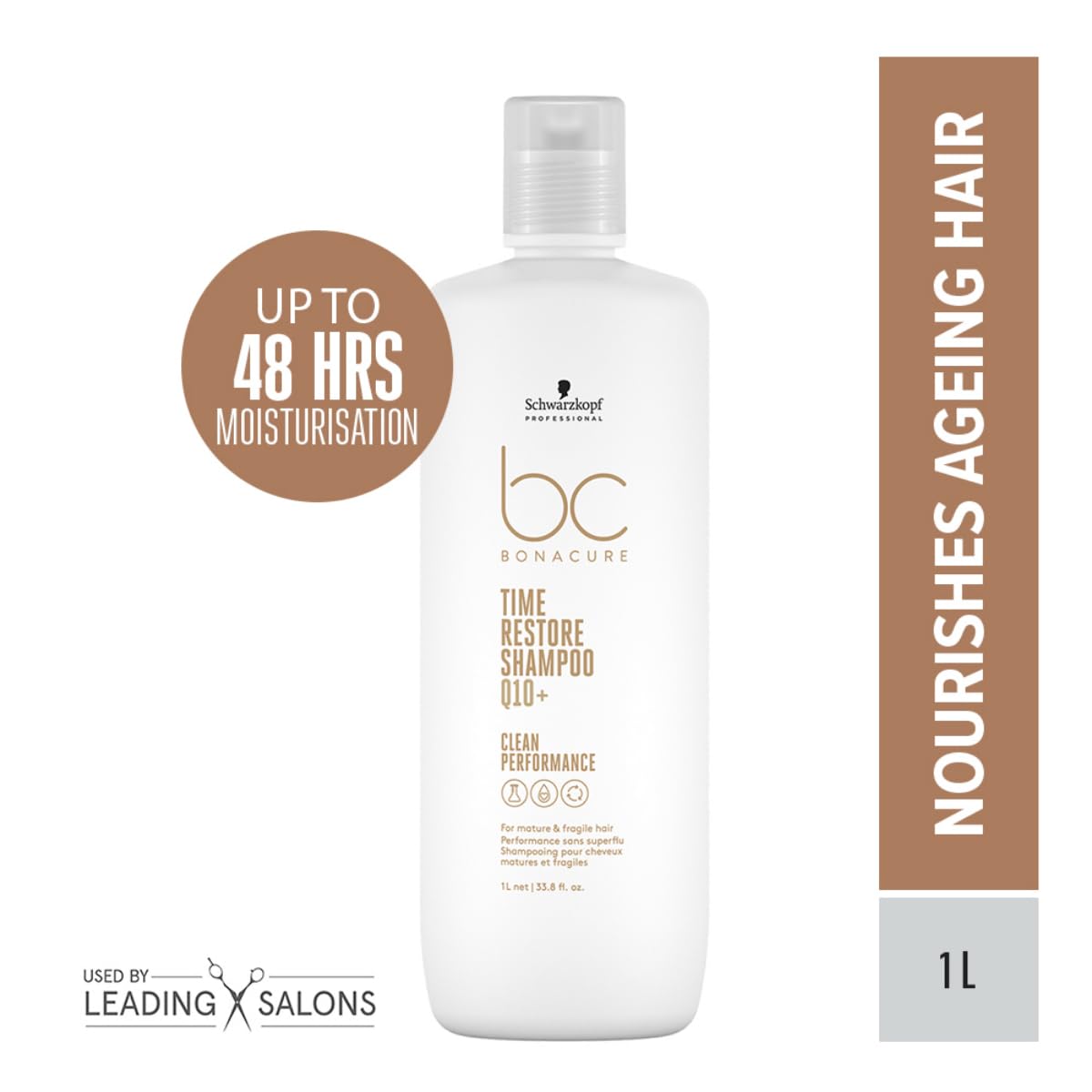 Schwarzkopf BC Time Restore Q10+ Shampoo 1000ml