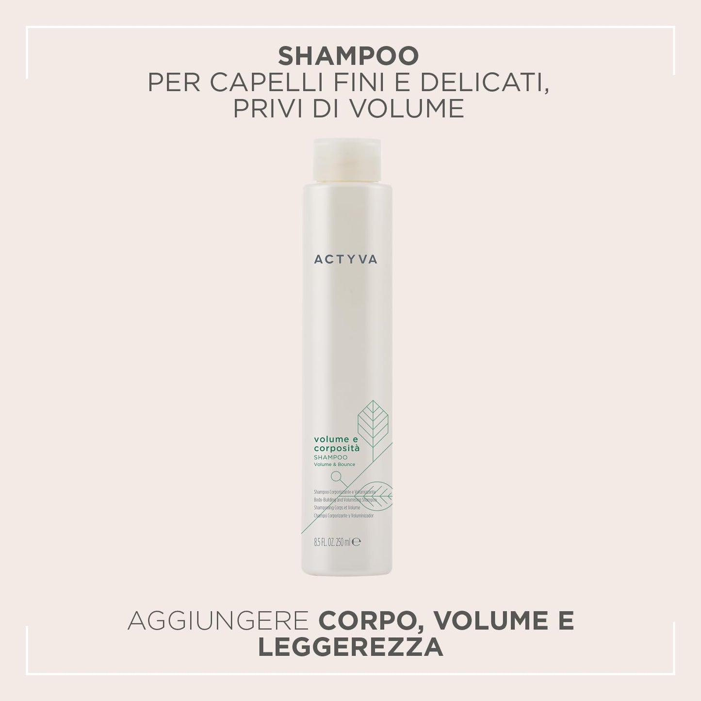 Kemon Actyva Volume e Corposita Shampoo 250ml