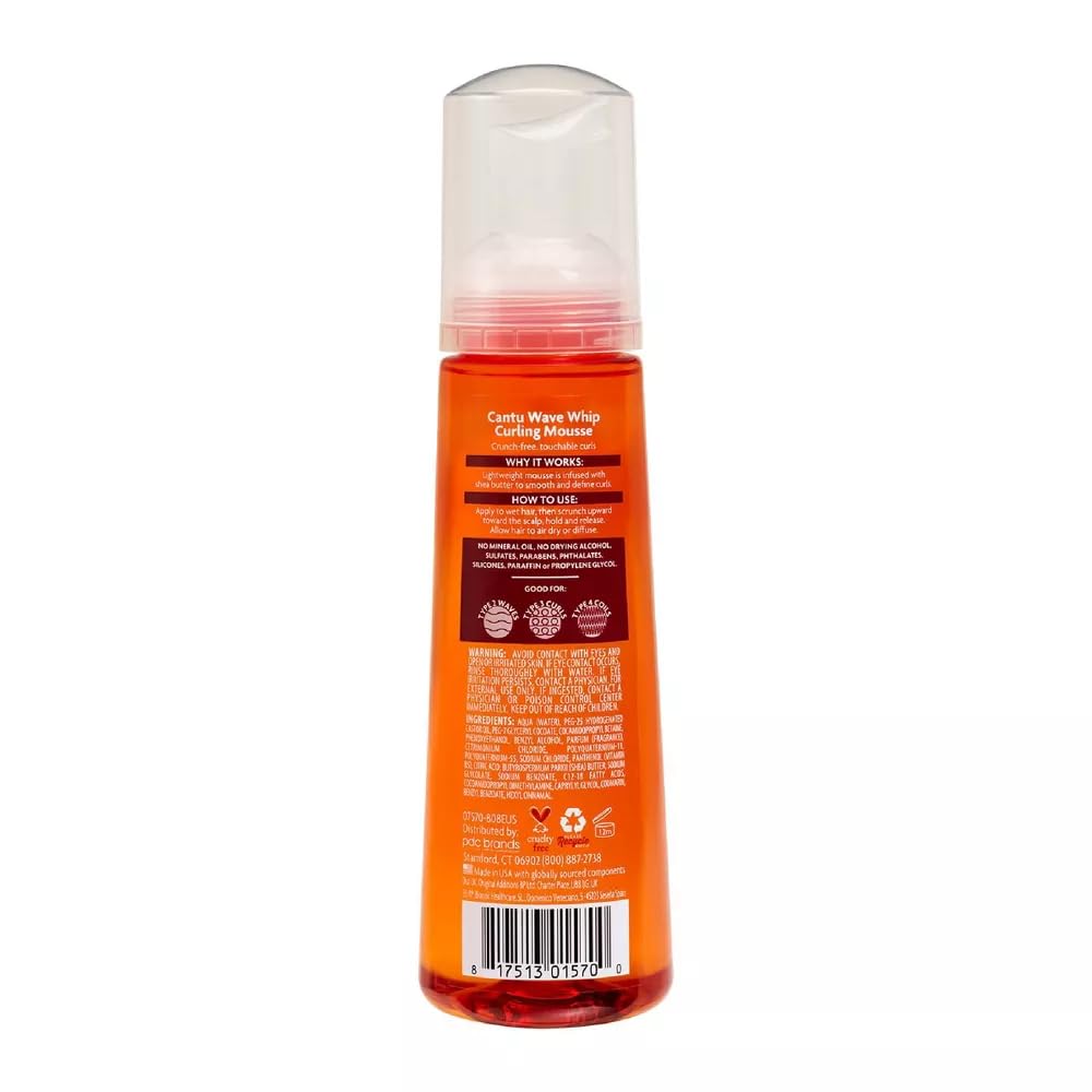 Cantu Shea Butter Wave Whip Curling Mousse 248ml