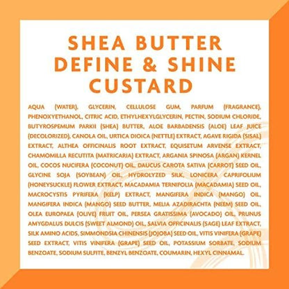 Cantu Shea Butter Define&Shine Custard Cream 340g