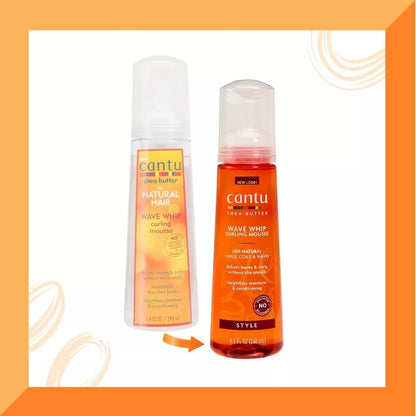 Cantu Shea Butter Wave Whip Curling Mousse 248ml