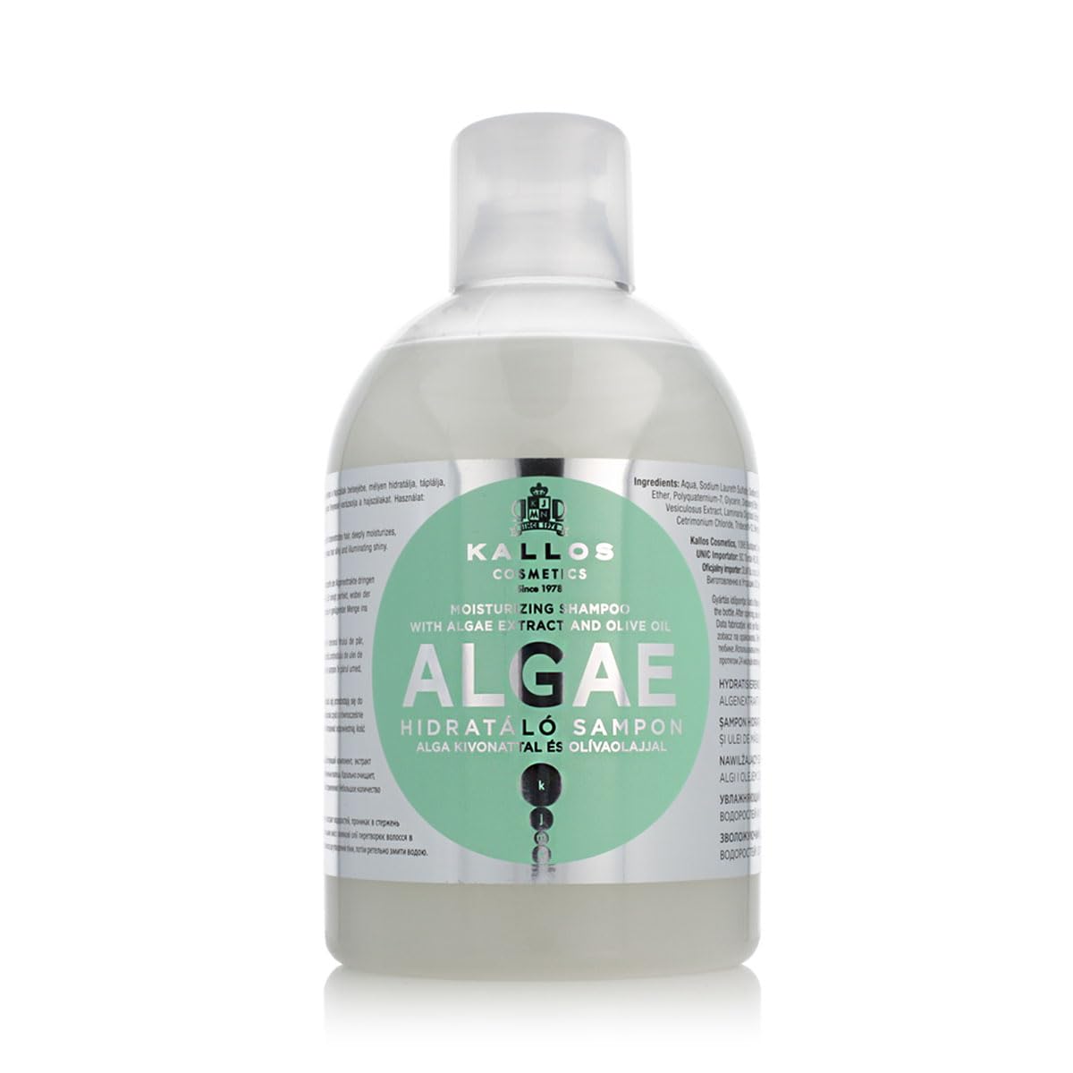 Kallos Algae Moisturizing Shampoo 1000ml
