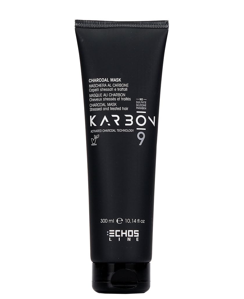 ECHOSLINE KARBON 9 Charcoal Maska 300ml