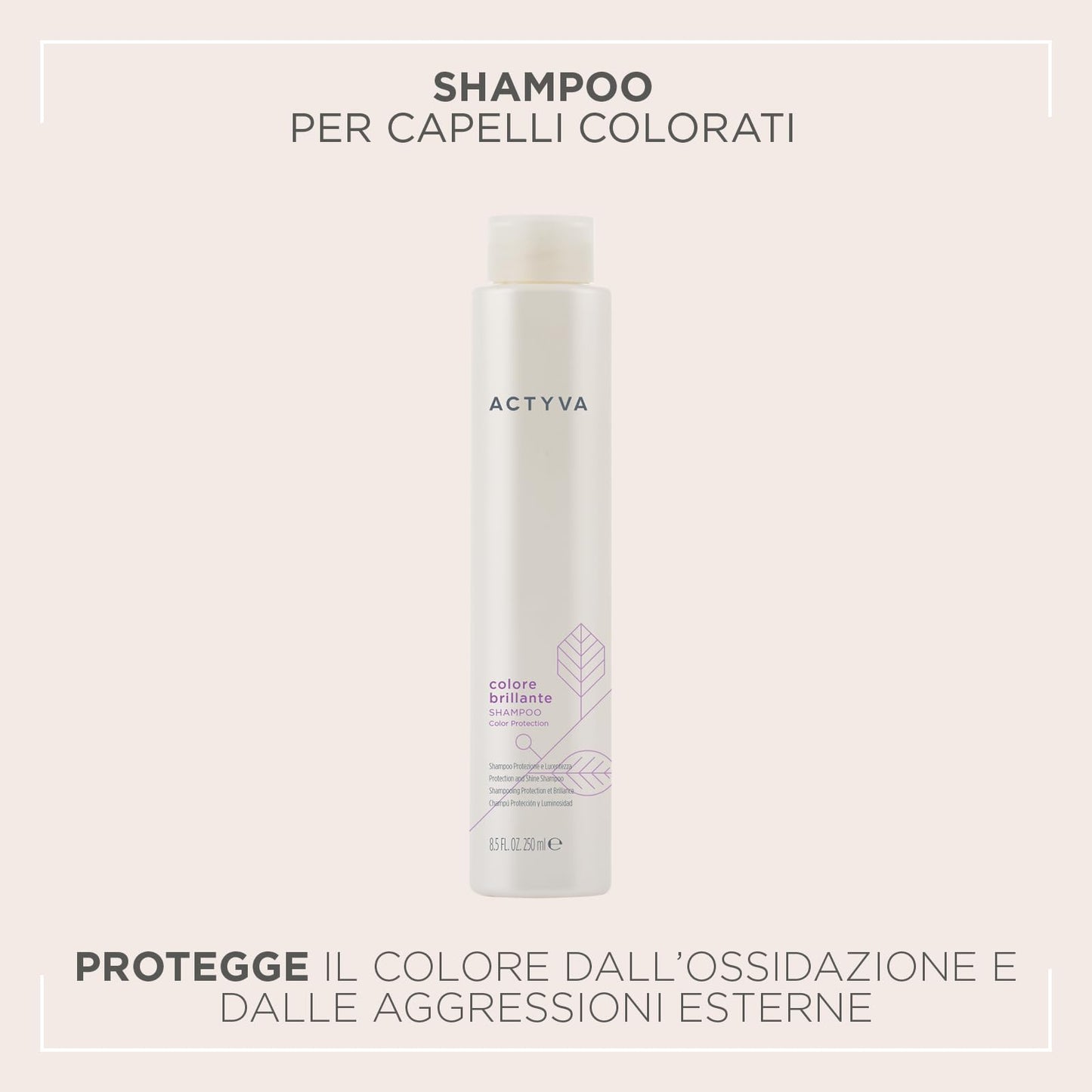 Kemon Actyva Colore Brillante Shampoo 250ml