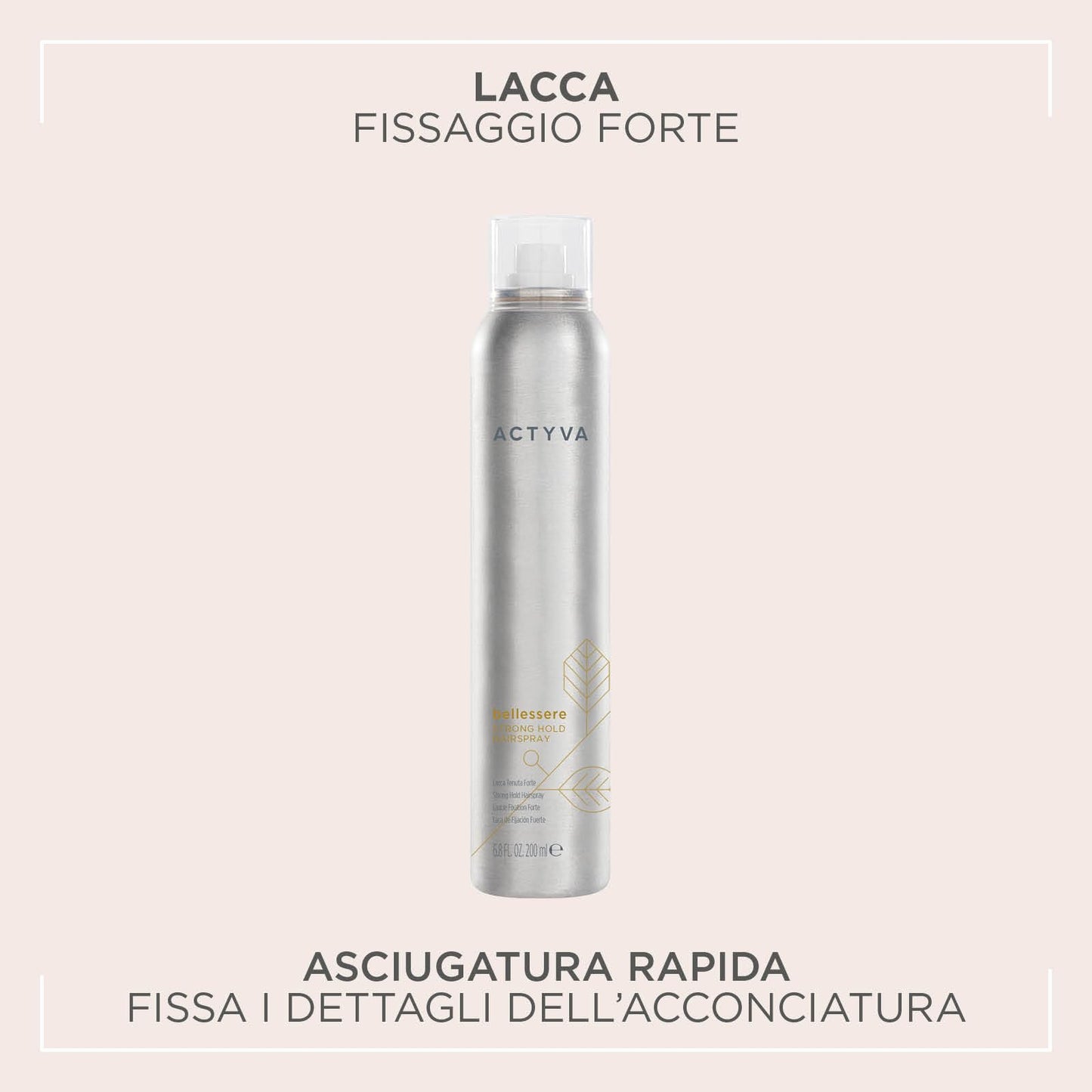 Kemon Actyva Bellessere Strong Hold Spray 200ml