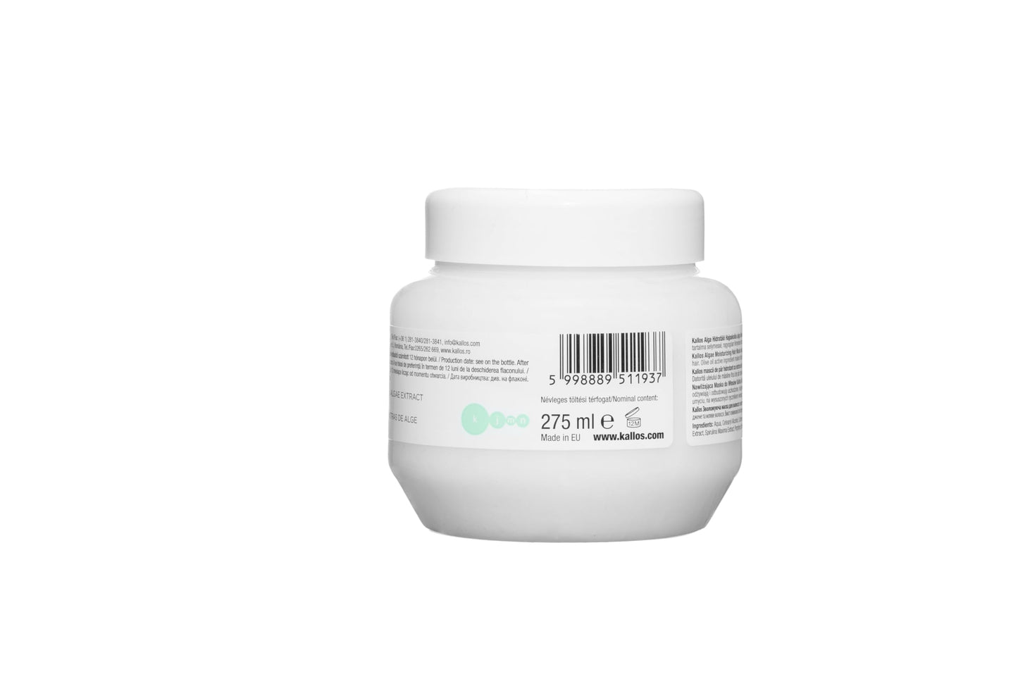 Kallos Algae Moisturizing Mask 275ml