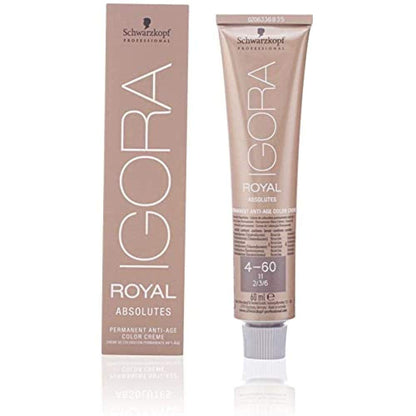 Schwarzkopf Farba Igora Royal Absolutes 60ml 4-60