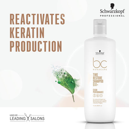Schwarzkopf BC Time Restore Q10+ Shampoo 1000ml