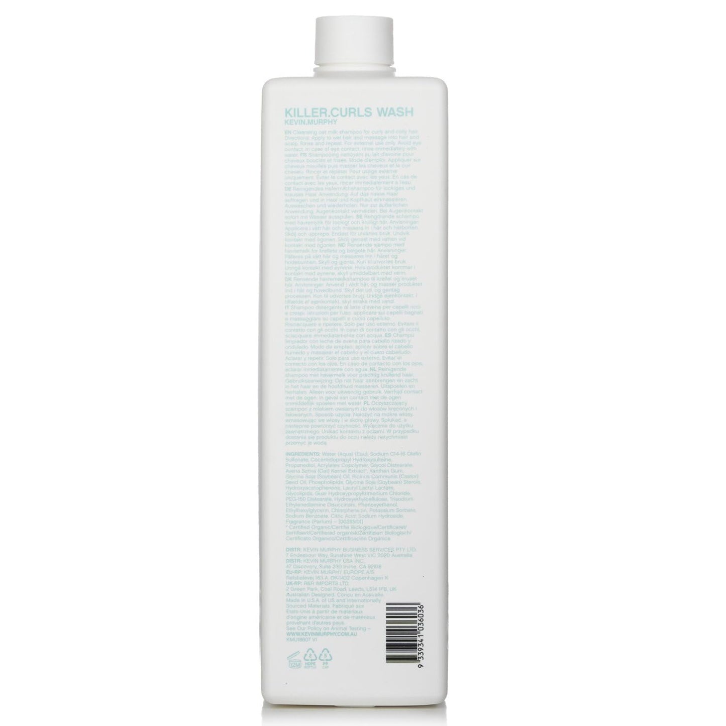 Kevin Murphy Killer Curls Wash Shampoo 1000ml