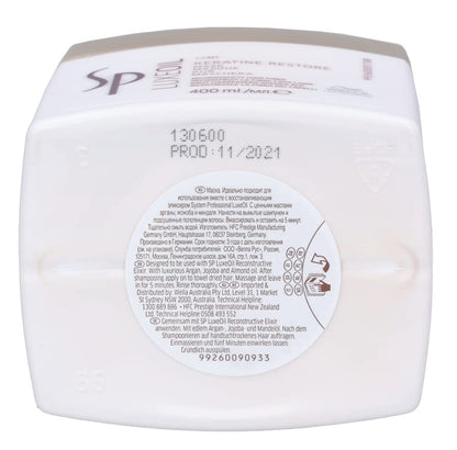 SP Luxe Oil Keratin Restore Maska 400ml