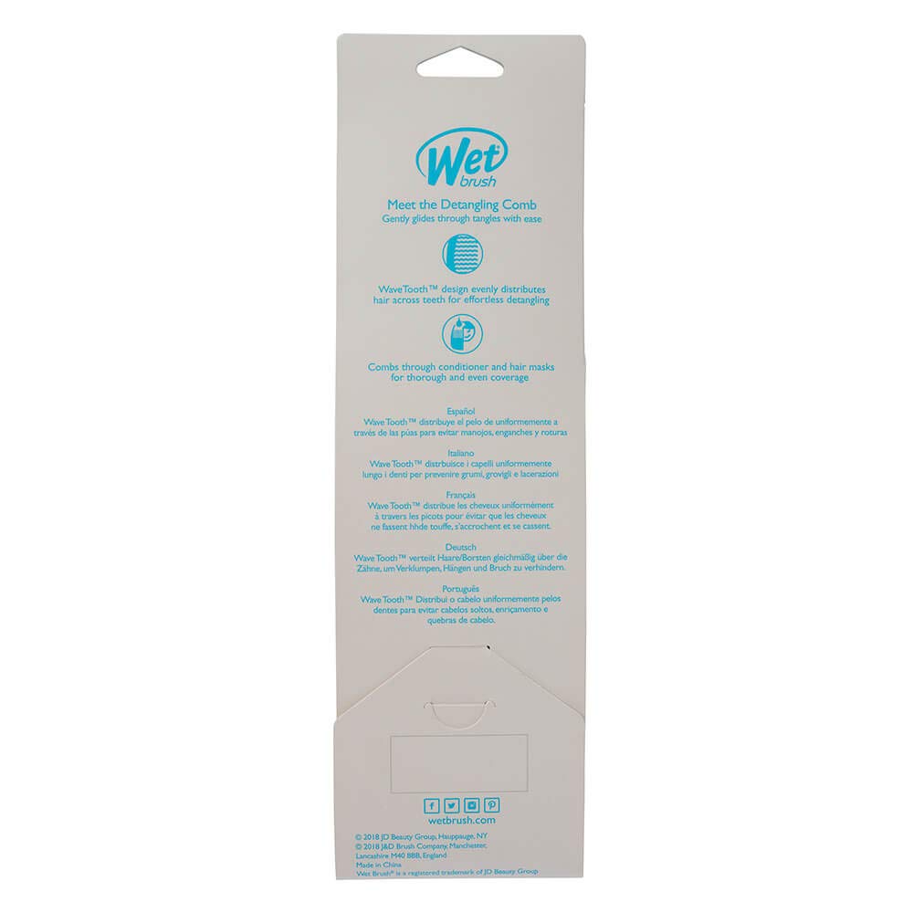 Wet Brush Detangling Comb Pink