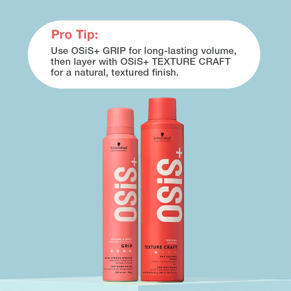 Schwarzkopf Osis+ Grip Extra Strong Pianka 200ml