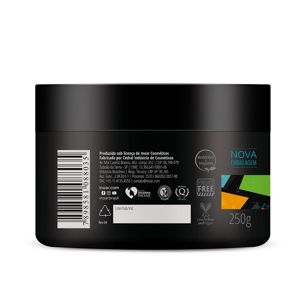INOAR Doctor Reconstruction Maska 250g