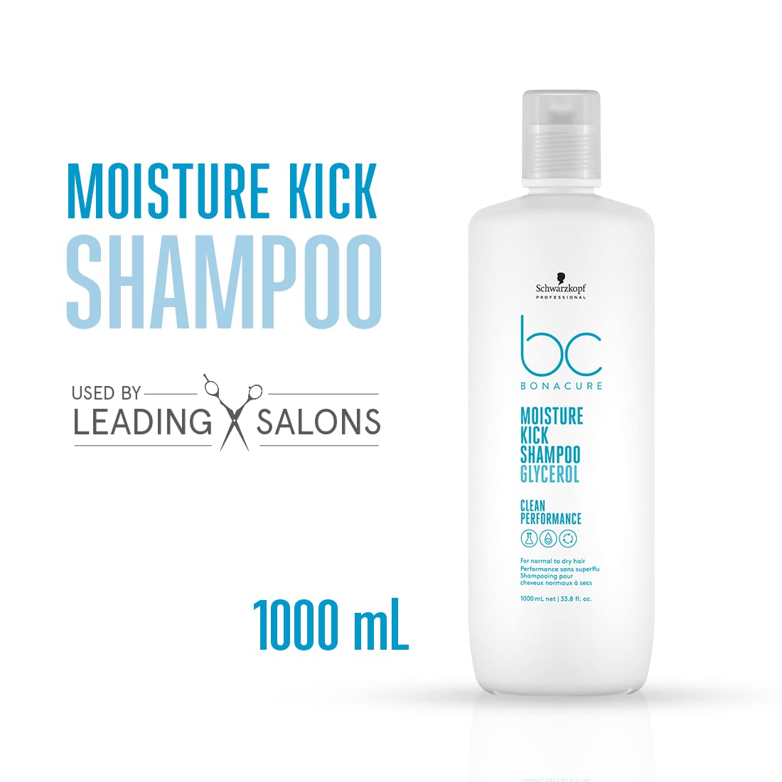 Schwarzkopf BC Moisture Kick Shampoo 1000ml