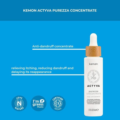 Kemon Actyva Purezza Anti-Dandruff Koncentrat 50ml