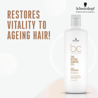 Schwarzkopf BC Time Restore Q10+ Shampoo 1000ml