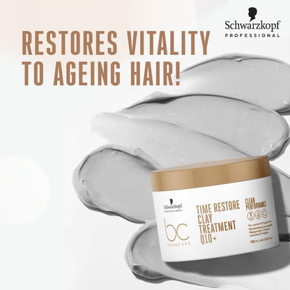 Schwarzkopf BC Time Restore Clay Q10+ Mask 500ml