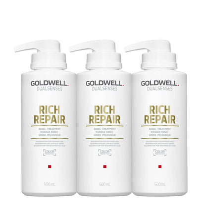 Goldwell DLS Rich Repair 60s Treatment 500ml NEW