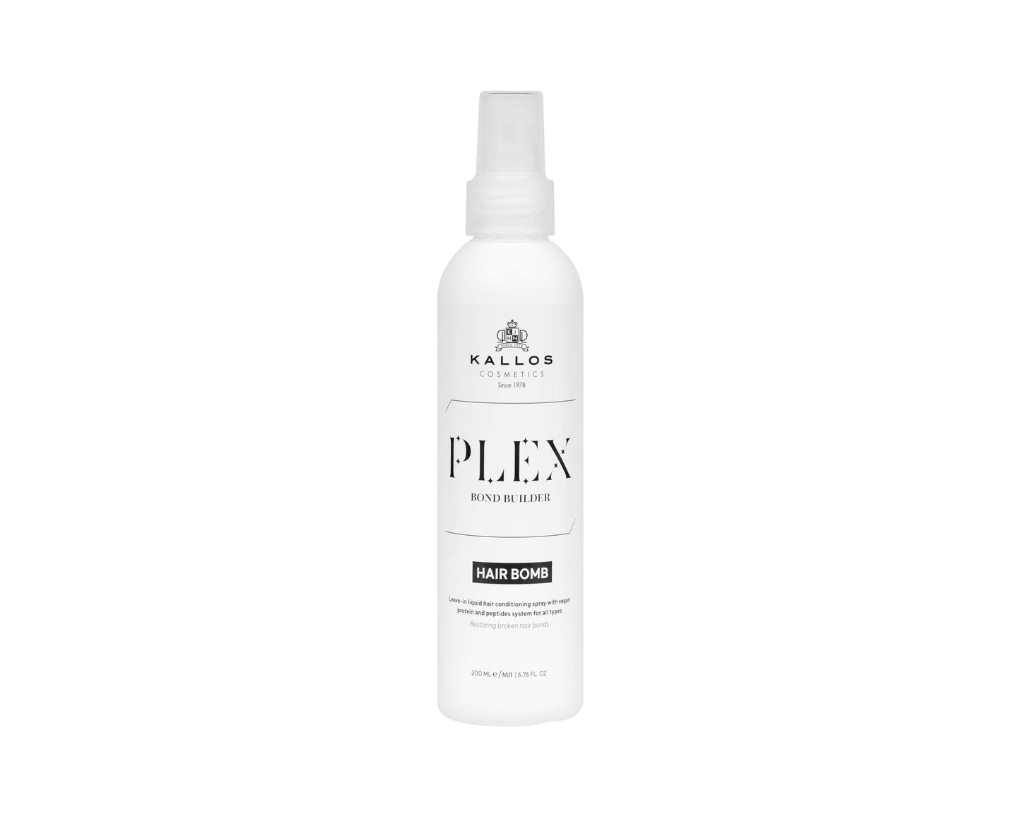 Kallos Plex Bond Builder Hair Bomb Spray 200ml