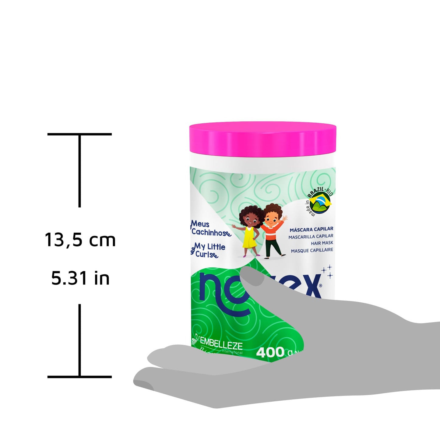 Novex My Little Curls Maska 400g