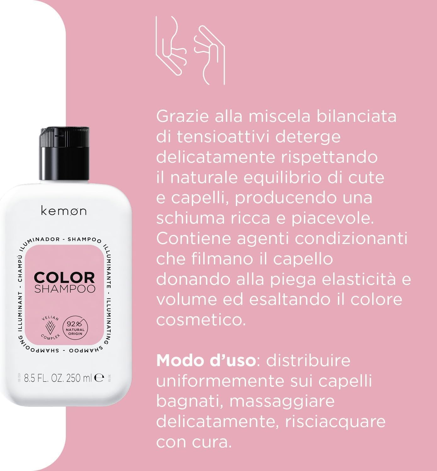 Kemon Color Illuminating Shampoo 1000ml