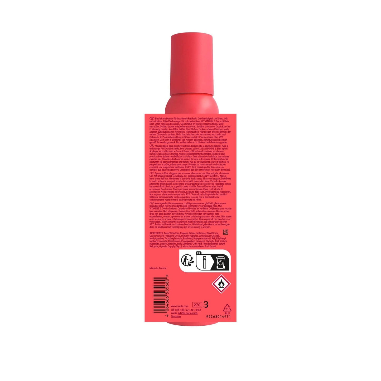 Wella INVIGO COL BR. Odżywka w Piance 200ml NEW