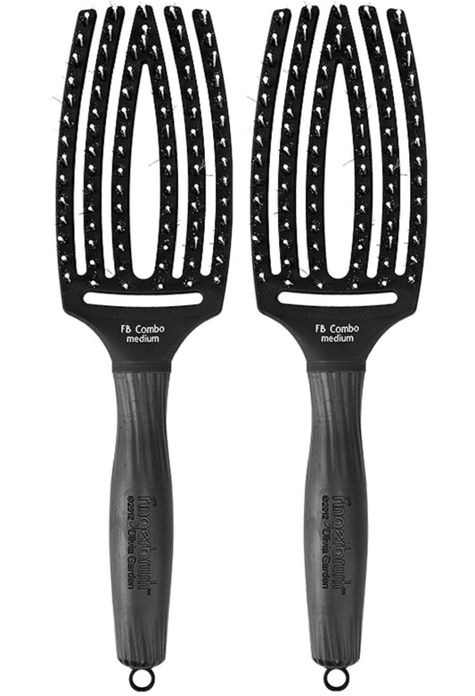 Olivia Garden 20 Finger Brush Combo Medium
