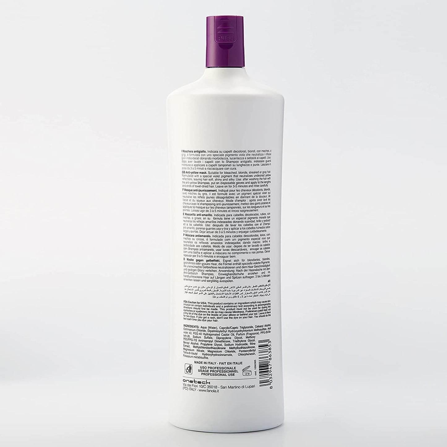 Fanola No Yellow Maska 1000ml