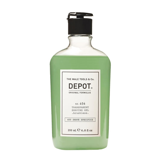 Depot NO. 406 Transparent Shaving Gel 200ml