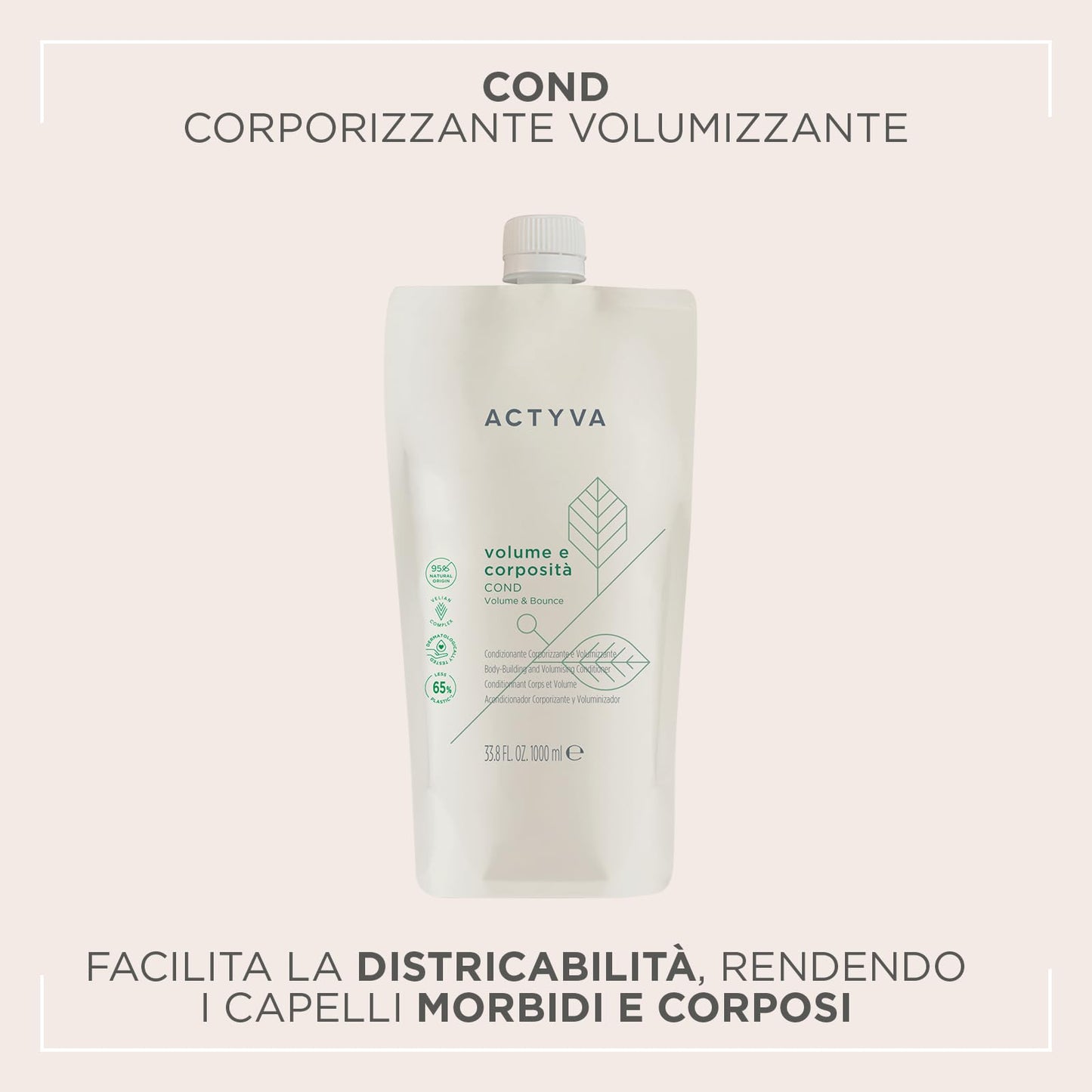 Kemon Actyva Volume e Corposita Ref Condit 1000ml