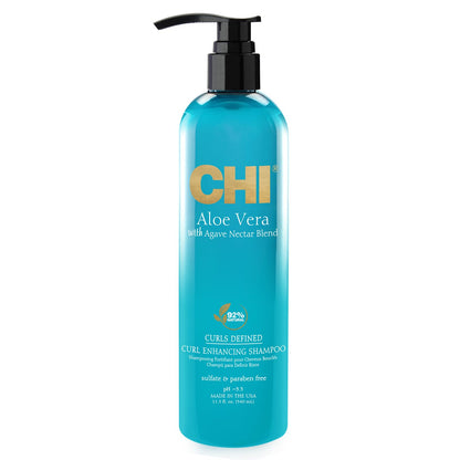 CHI Aloe Vera Curl Enhancing Shampoo 340ml