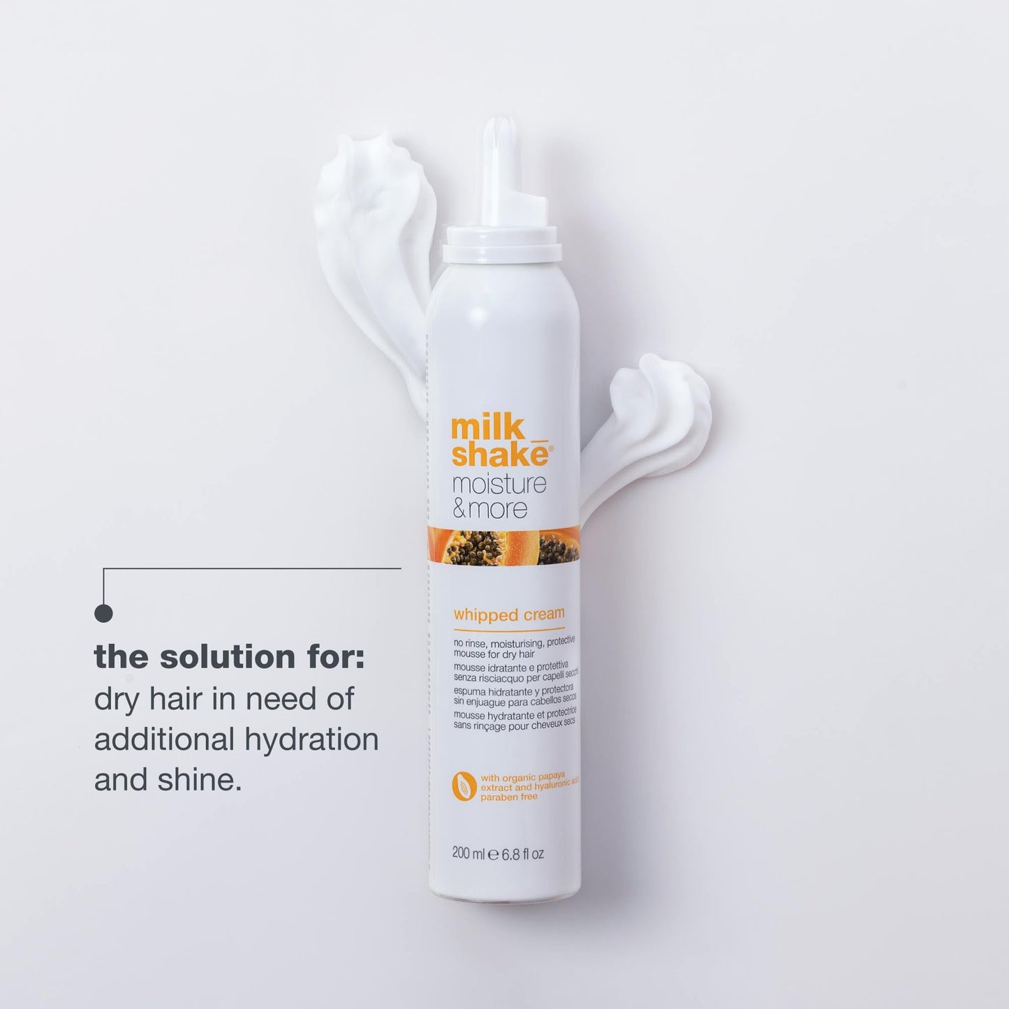 Milk Shake Moisture& More Whipped Cream Foam 200ml
