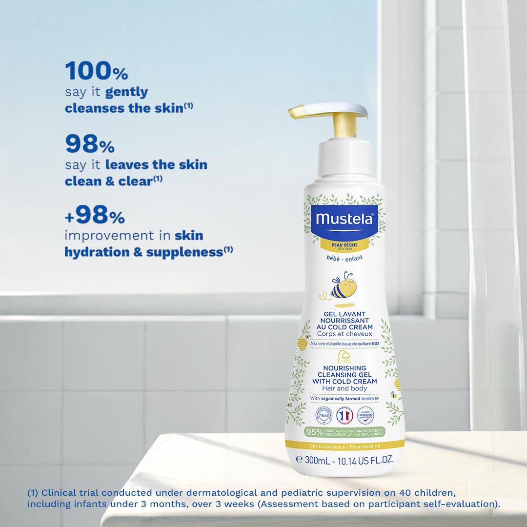Mustela Cold Cream Nourishing Cleansing Gel 300ml