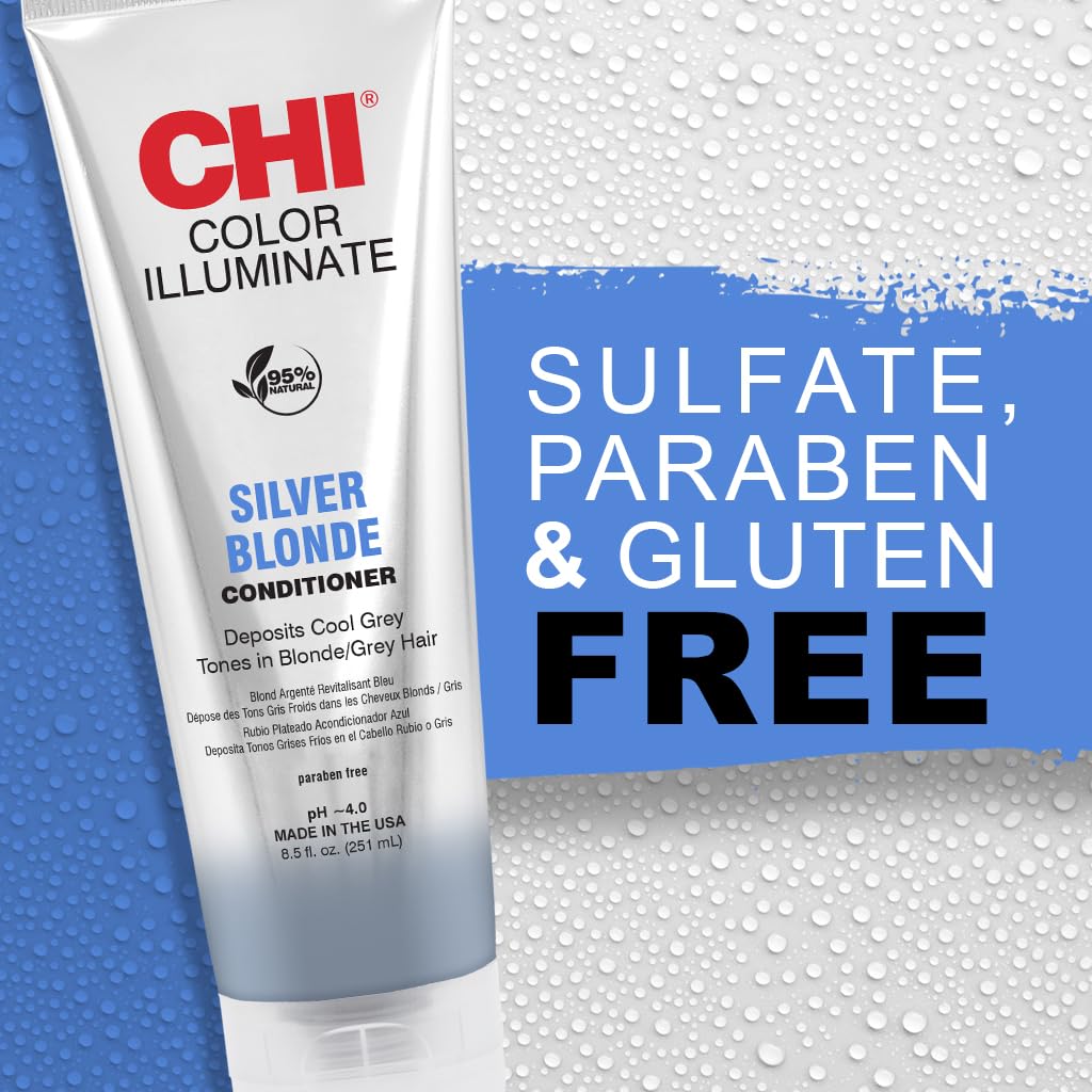 CHI Illuminate Silver Blond Conditioner 251ml