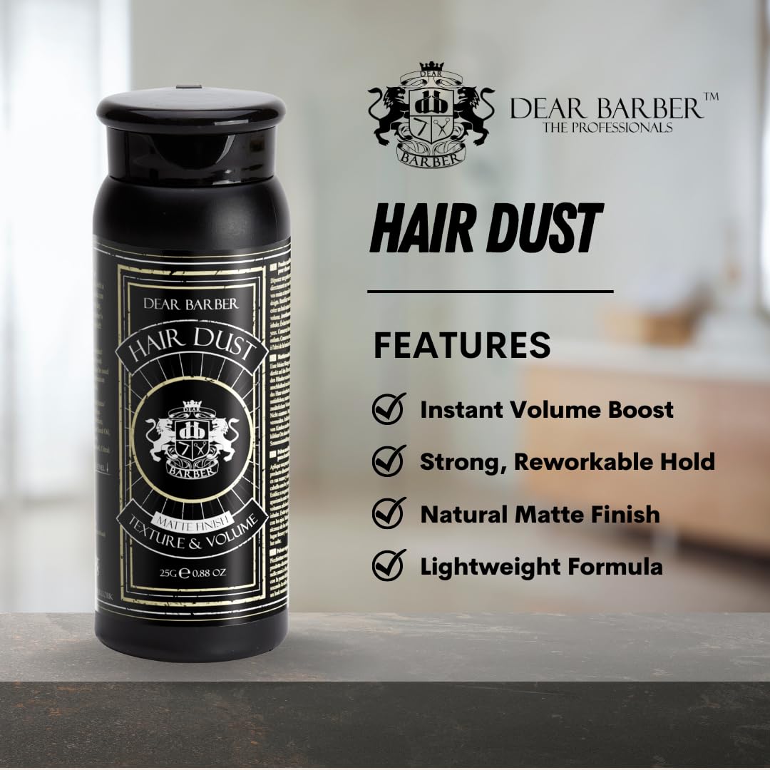 Dear Barber Mattifier Hair Dust Powder 25g