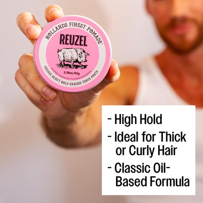 Reuzel Grease Heavy Hold Pomade 340g.