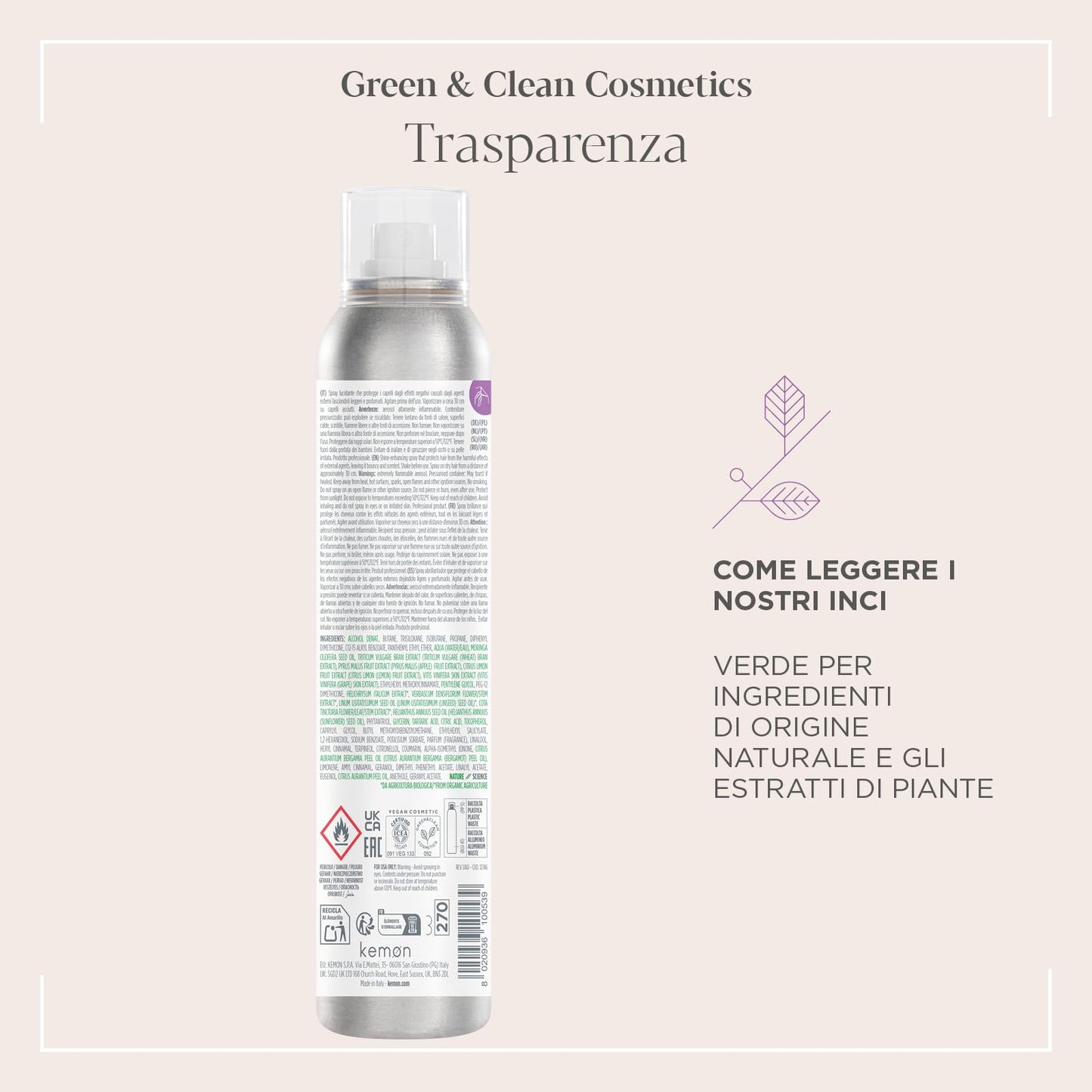Kemon Actyva Colore Brillante Spray 200ml