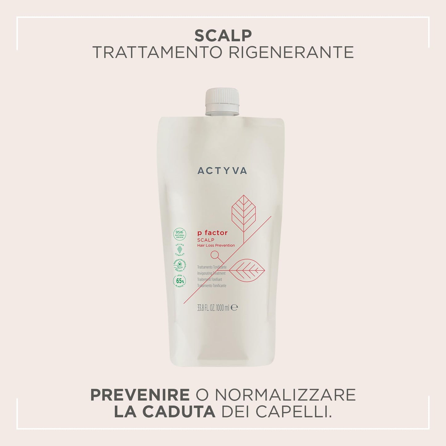 Kemon Actyva P-Factor Scalp Refil Treatment 1000ml