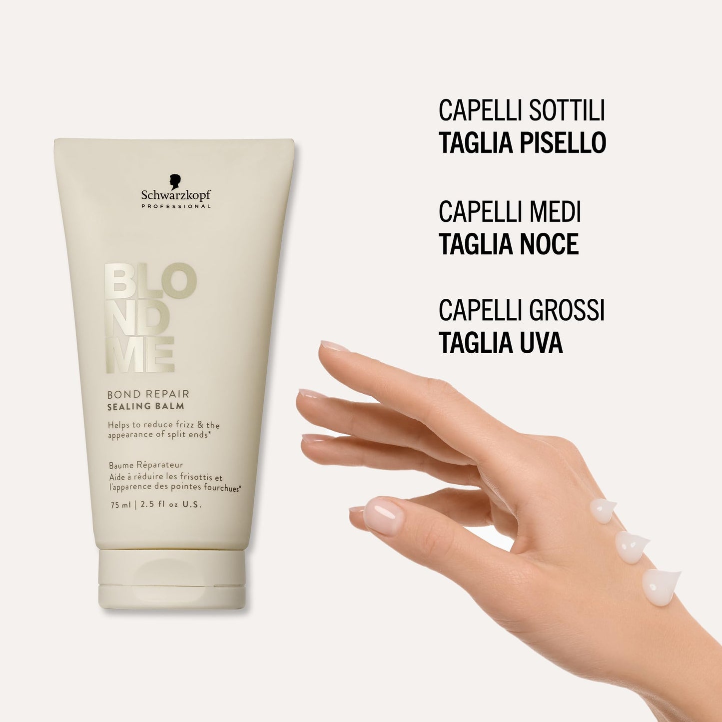 Schwarzkopf Blondme Bond Repair Sealing Balm 75ml