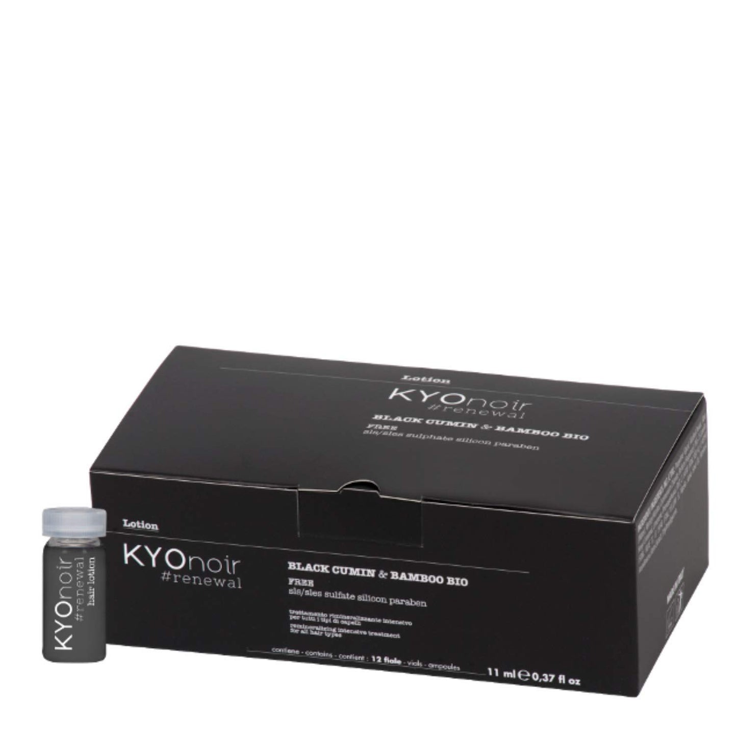 KYO Noir Black Cumin & Bamboo Lotion 12x11ml
