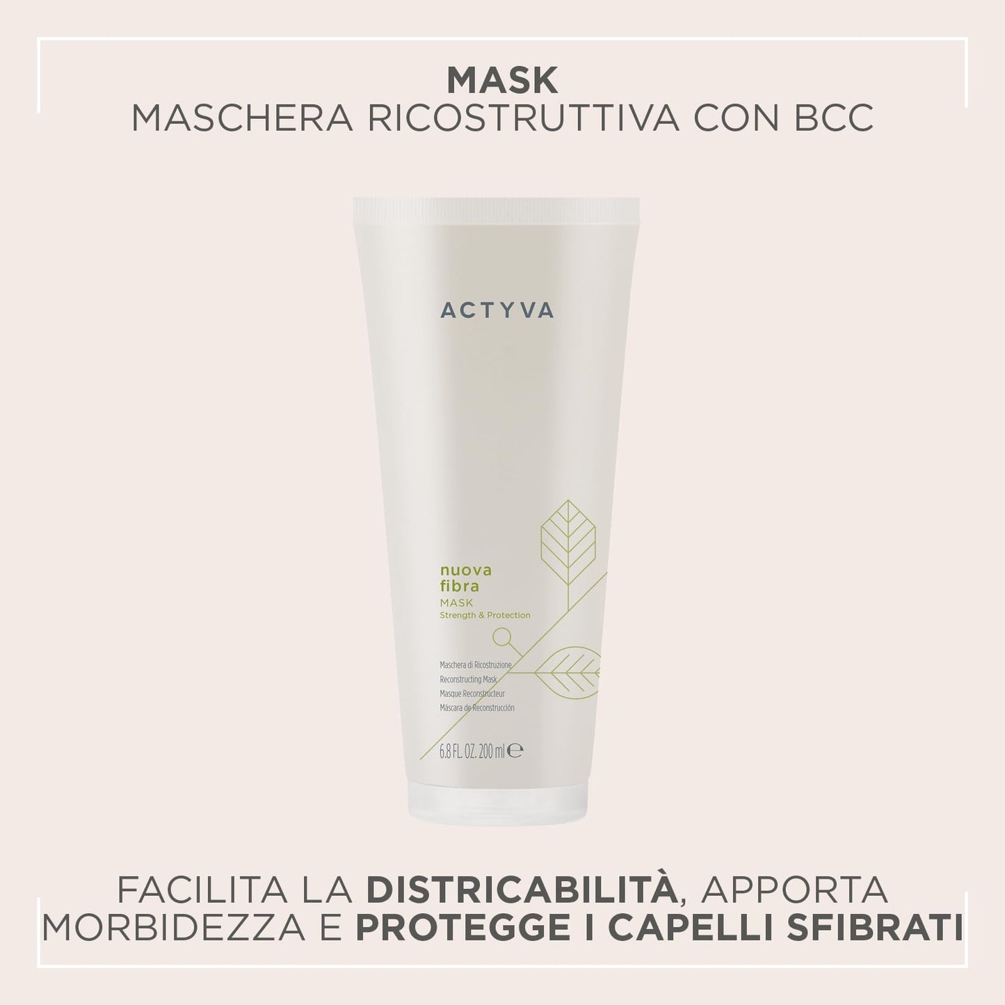 Kemon Actyva Nuova Fibra Mask 200ml