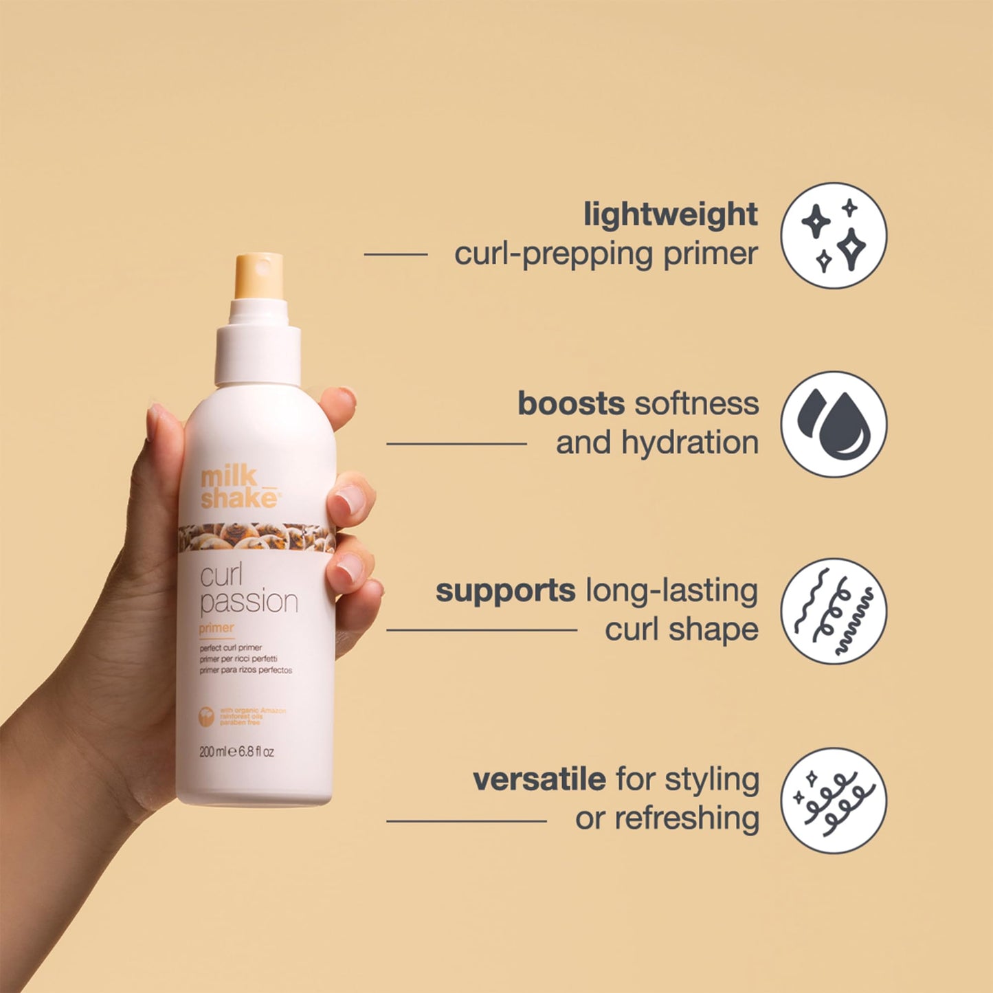 Milk Shake Curl Passion Primer 200ml