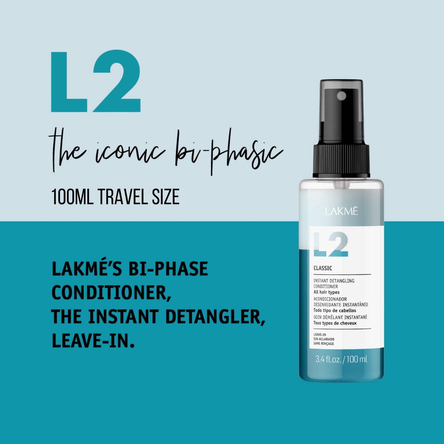 Lakme L2 Classic Detangling Conditioner 100ml