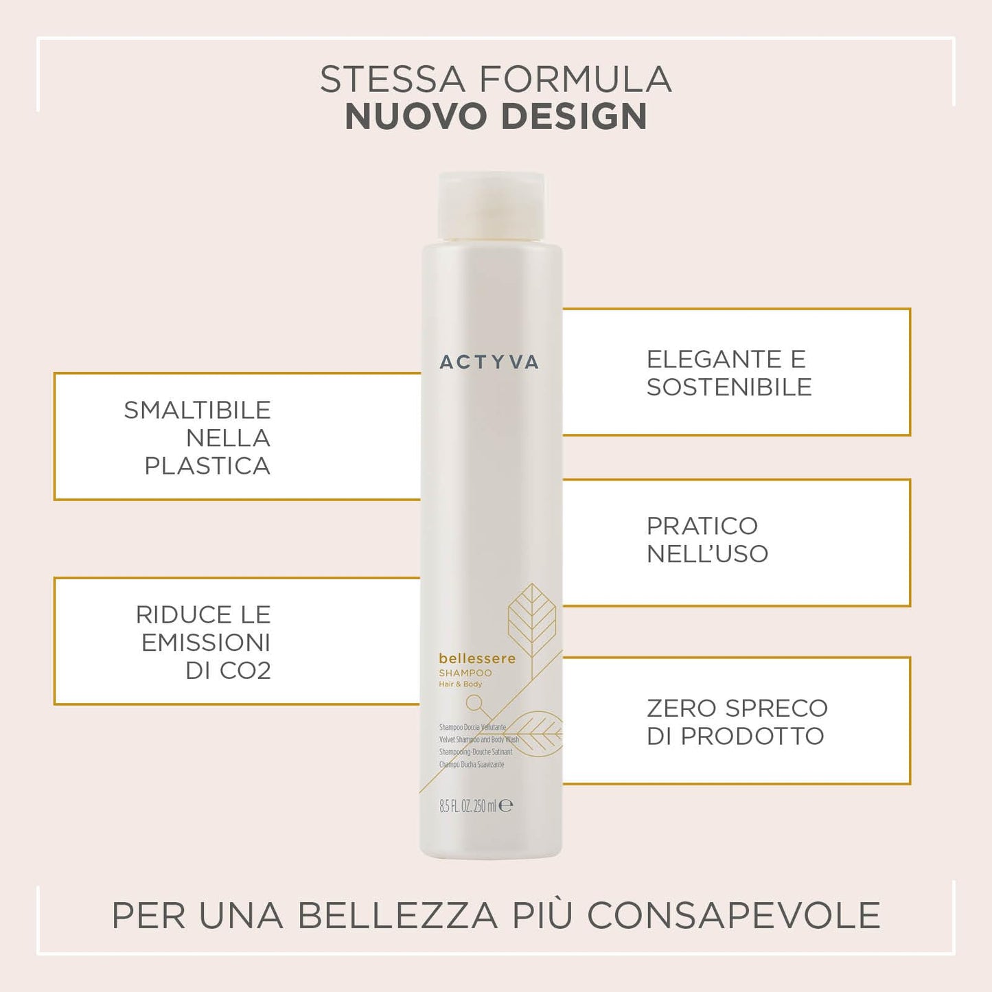 Kemon Actyva Bellessere Shampoo 250ml