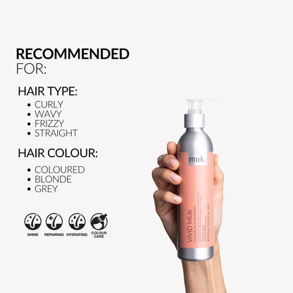 MUK Vivid Colour Lock Shampoo 300ml